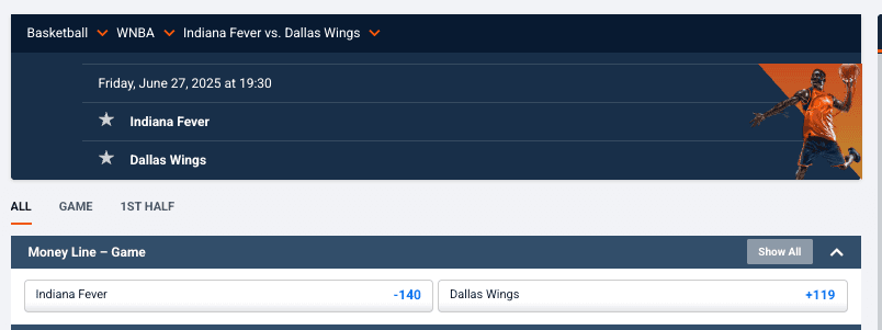pinnacle bets example